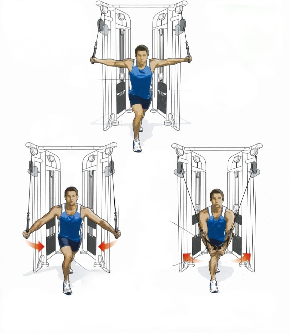 Fliegende Bewegung Kabelturm